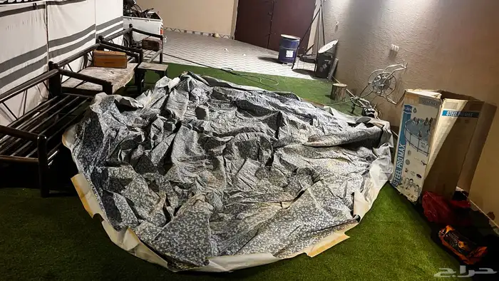 مسبح للبيع 5.49 متر والارتفاع 1.22 متر 1