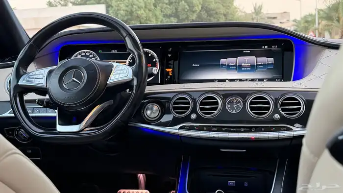 مرسيدس S500 2016 فل كامل بحالة الوكالة 26