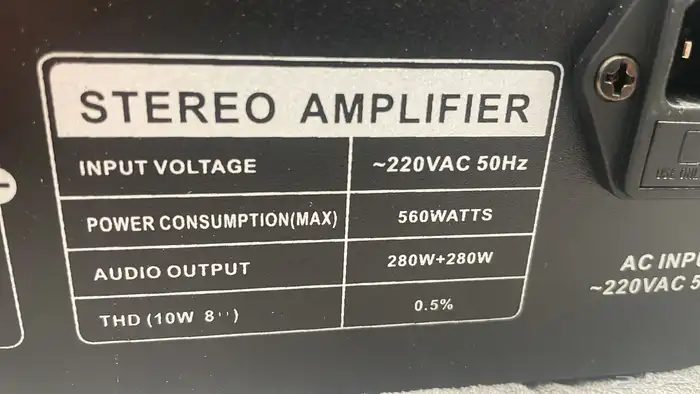 مضخم صوت امبليفاير كوري 400 واط كمية محدود 6