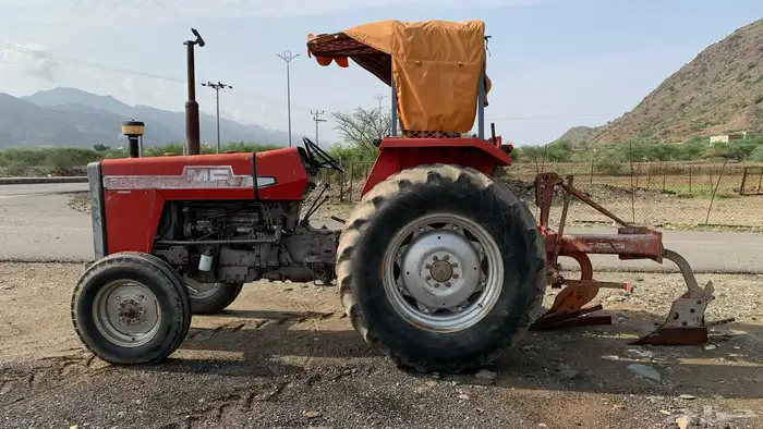 حراثه جفالي 265 شبه مخزن. معى ملحقات   عرببه وصاروخ 5