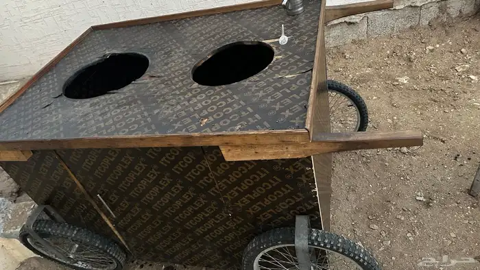ترك عربة بطاطس وبليله 0