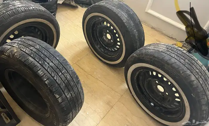 كفرات خط معا جنوط رابعه مقاس 25 و كفرات مقاسها 225 4