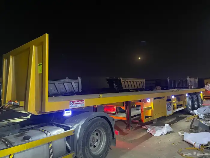 سطحة 3 محاور وهوابر اعلاف 4