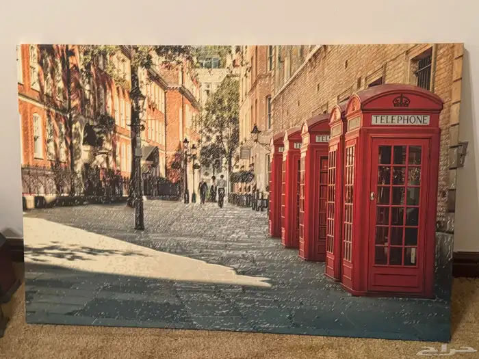 لوحتين فنية راقية (لندن   بحر)   طقم مميز للتواصل خاص 0