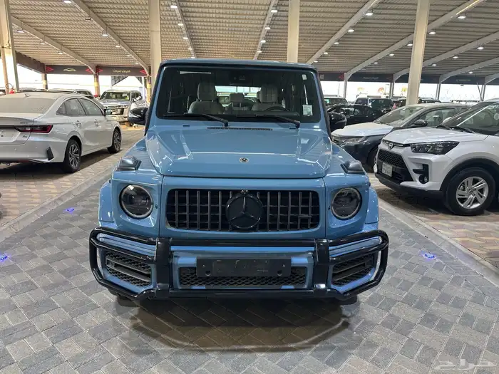 مرسيدس G63 جفالي بلون مميز 2021 1