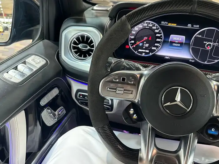 مرسيدس G63 جفالي بلون مميز 2021 21
