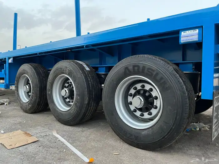 سطحة 3 محاور وهوابر اعلاف 7