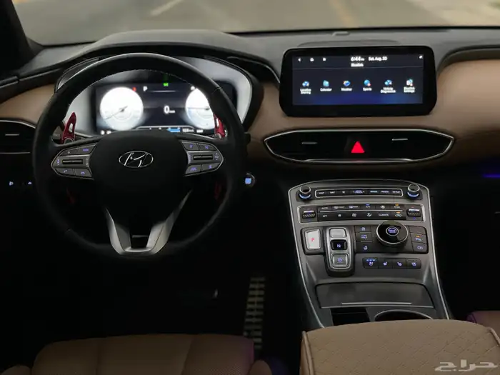 هونداي - سنتافي - 2022 - ديزل - بطاقة جمركية - فل كامل 11