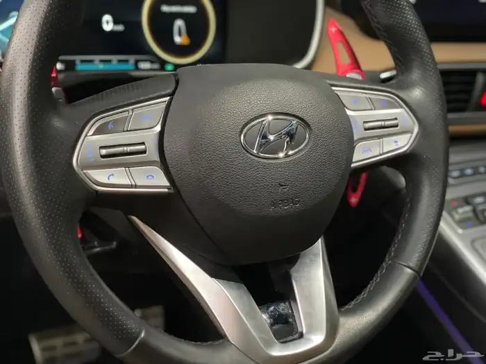 هونداي - سنتافي - 2022 - ديزل - بطاقة جمركية - فل كامل 17