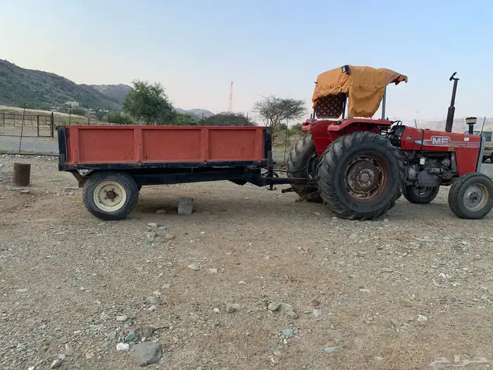 حراثه جفالي 265 شبه مخزن. معى ملحقات   عرببه وصاروخ 0