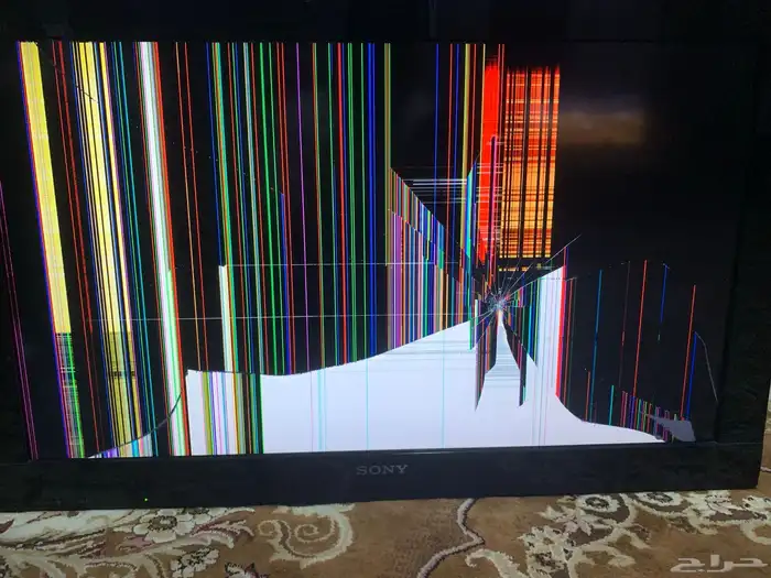 شاشة سوني 32 فريم محروقه 0