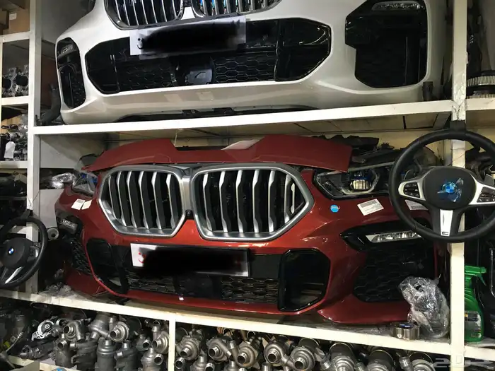 قطع غيار مستورد بي ام دبليو بجميع فئاتها مع الضمان 53