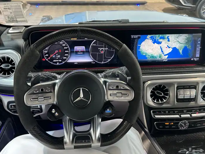 مرسيدس G63 جفالي بلون مميز 2021 8