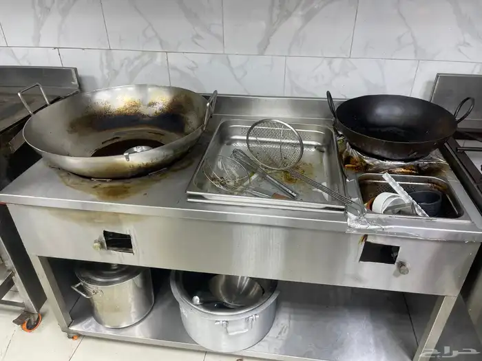 شعلة غاز نار قلاية مفلاة طاوة صغيرة طنجرة كبيرة أستيل 0