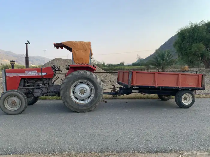 حراثه جفالي 265 شبه مخزن. معى ملحقات   عرببه وصاروخ 1