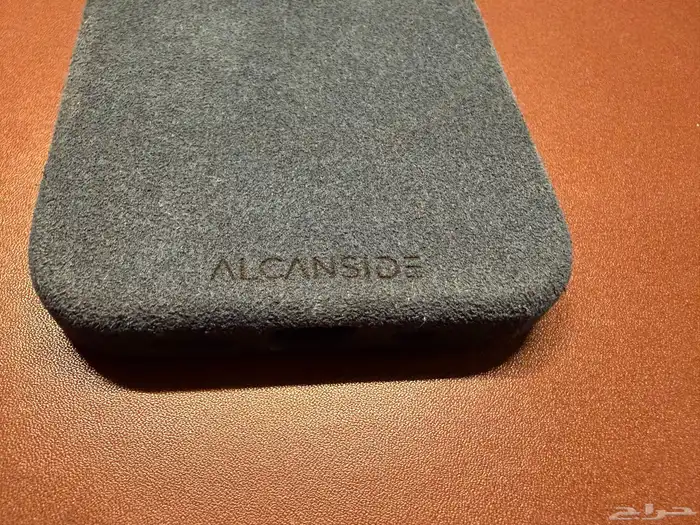 كفر ايفون 15 برو الكانتارا ازرقAlcanside Iphone 15 pro case 2