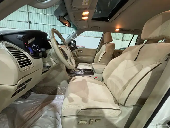 نيسان باترول 2015 دبل شنطه كهرباء فتحه سقف SE 8