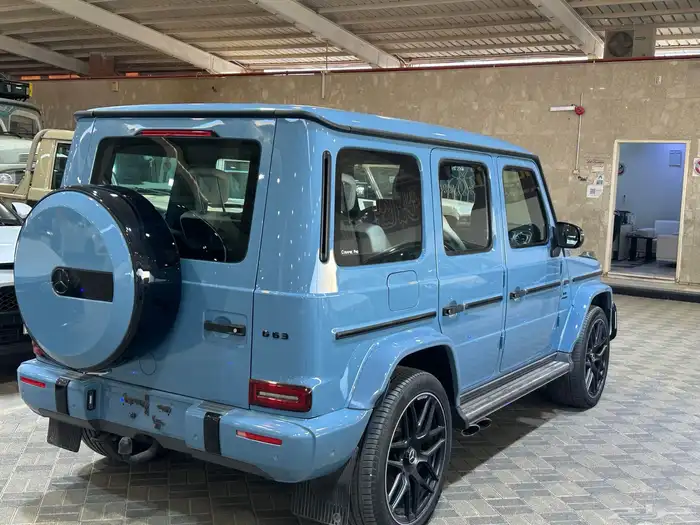 مرسيدس G63 جفالي بلون مميز 2021 5