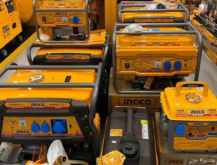 مواطير كهرب من شركة inGco تشغيل قوي للبر والمخيمات 0