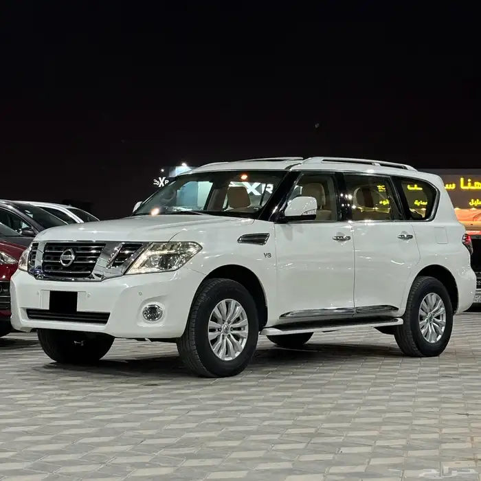 نيسان باترول 2015 دبل شنطه كهرباء فتحه سقف SE 5