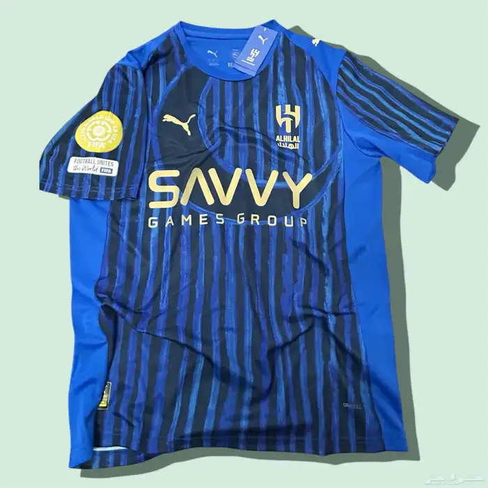 تيشيرت الهلال كاس العالم للانديه مقاس M بطباعه ومتوفرL 0