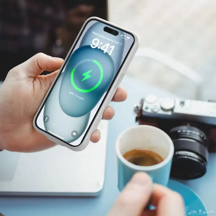 كا ر جوال وباوربانك لحمايه الايفون وحل مشكله نفاذ البطاريه 1