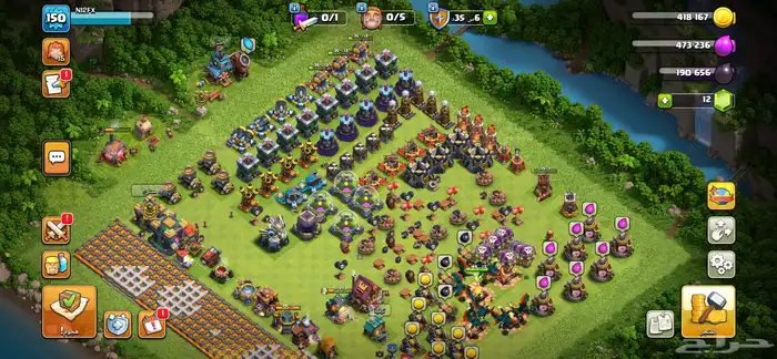 قرية كلاش اوف كلانس بيت 14 نص ماكس 0