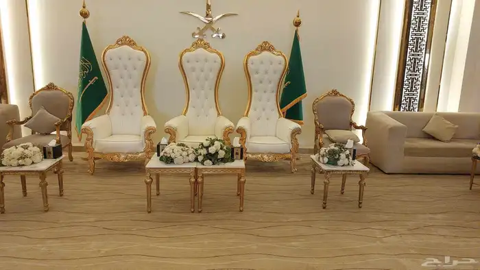 تجهيز وتنسيق حفلات مناسبات زفاف تأجير كراسي طاولات كوش مداخل 10