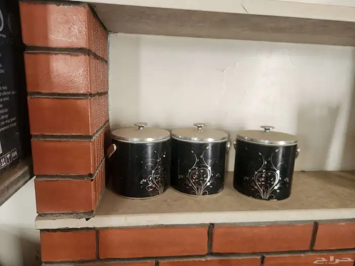 للبيع حافظت ملح وسكر وشاهي 0