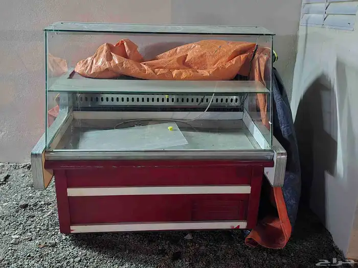 ثلاجه بقاله اجبان للبيع نضيف استخدام بسيط 0