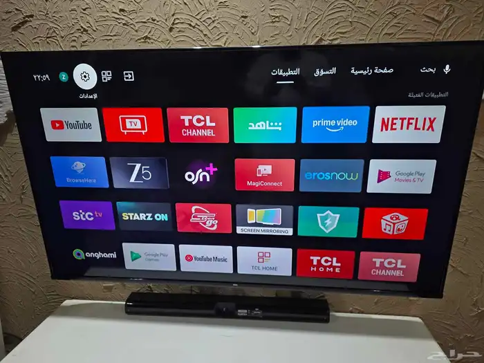 للبيع تلفزيون TCL 65 بوصه اندرويد 0