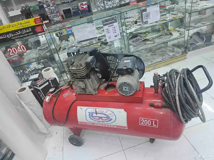 ماطور هوا مستخدم نظيف في محل زينه للتغبير 4