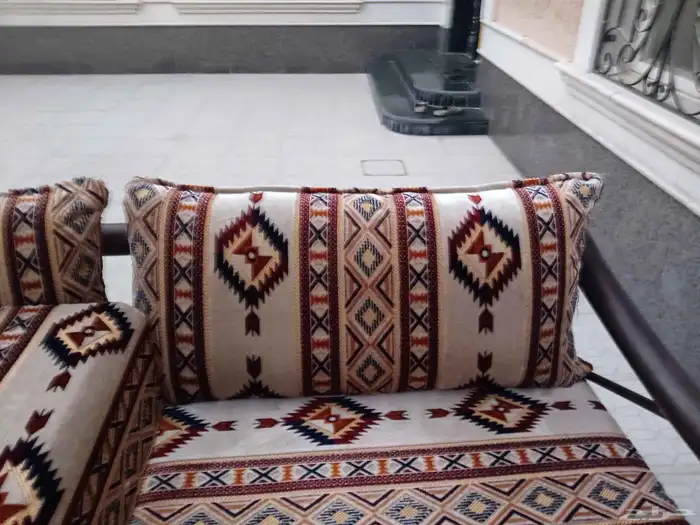 جلسات تراثية جلسات جاهزه اطقم حديد اطقم خشب 6