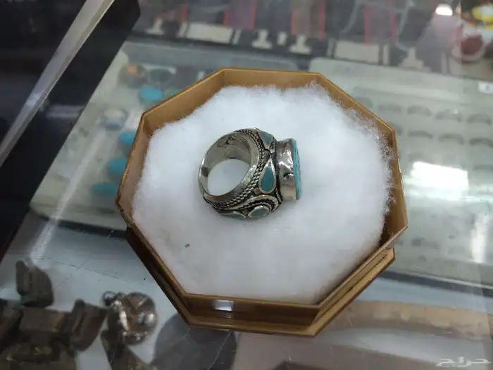 خواتم فضه منقوشة 1