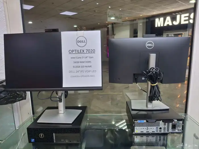 جهاز كمبيوتر مكتبي شبه جديد جيل 14- Dell optiplex 7020 14Gen 0