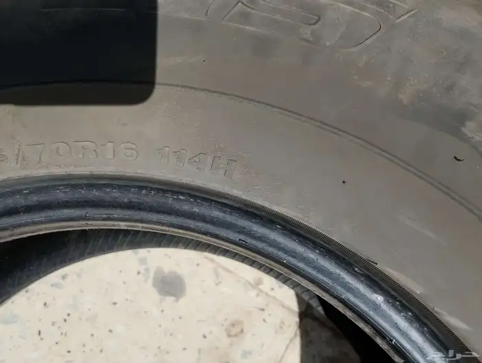 كفرات جمس مستعملة 17 70 265 15