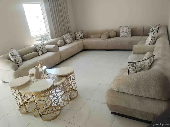 أثاث منزلي تفصيل حسب الطلب كنب وستاير 7