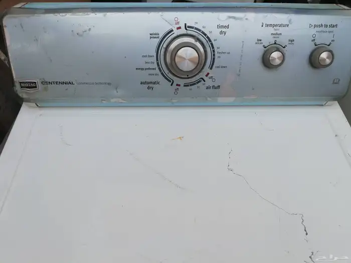 مجفف ملابس أمريكي ميتاج 15 كيلو مستخدم كهرباء 220 1