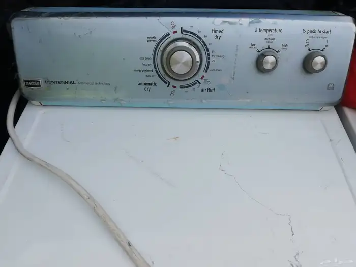 مجفف ملابس أمريكي ميتاج 15 كيلو مستخدم كهرباء 220 3