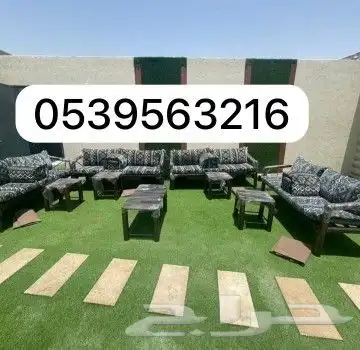 كراسي خارجية أحواش وجلسات عربيه كراسي كويتيه 4