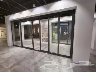 أعمال المنيوم شبابيك وأبواب ووجهات زجاجيه 5