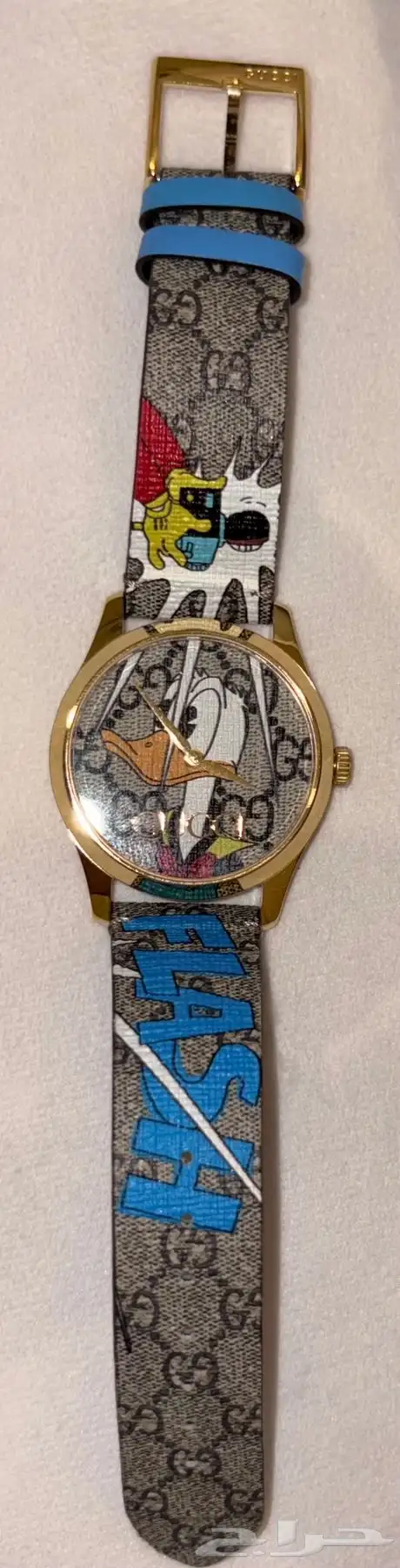 ساعة Gucci Disney Donald Duck أصلية إصدار محدود و نادر 4