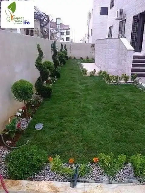 زراعه جميع انواع الاشجار النخل النجيل والقص والتزيين التقليم 9