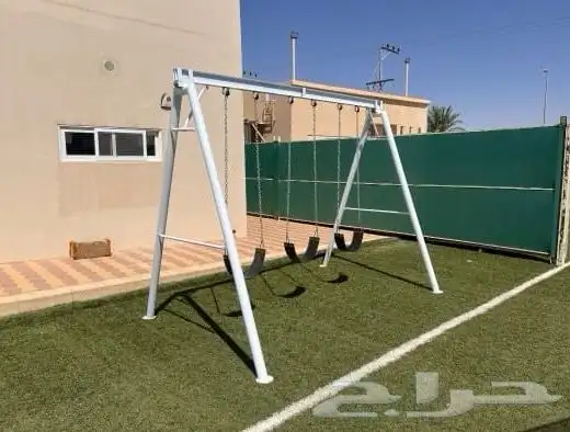 مراجيح حديد وطني - طقم مراجيح حديدية وزحاليق بعدة اشكال 7