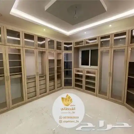 تصميم وتفصيل دواليب كلاسيكيه 3