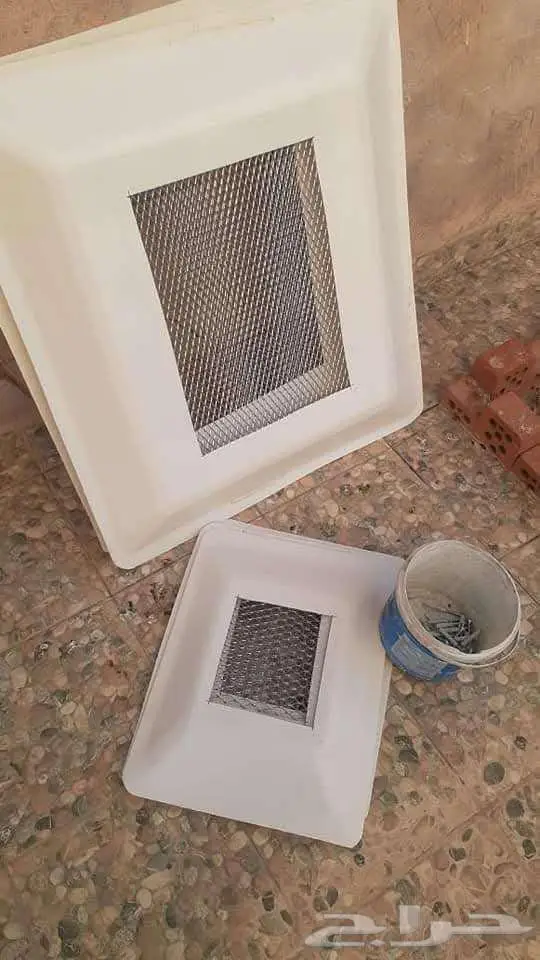 غطاء خارجي مكيف الفايبر جالس مع التركيب صوى شوق حمام شوبك 1