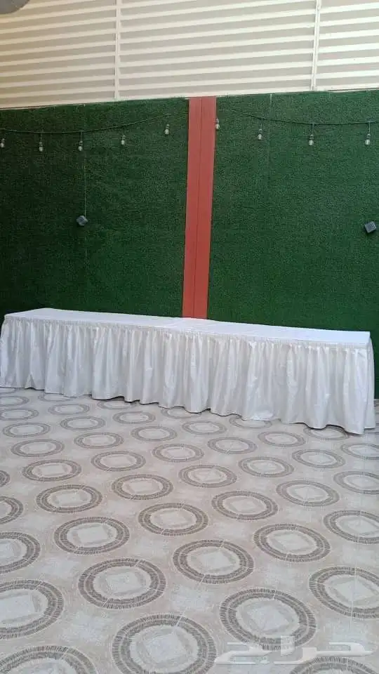 تجهيز وتنسيق حفلات مناسبات زفاف تأجير كراسي طاولات كوش مداخل 24