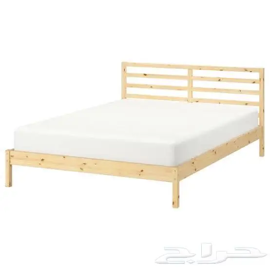 سرير ايكيا استخدام نظيف 0