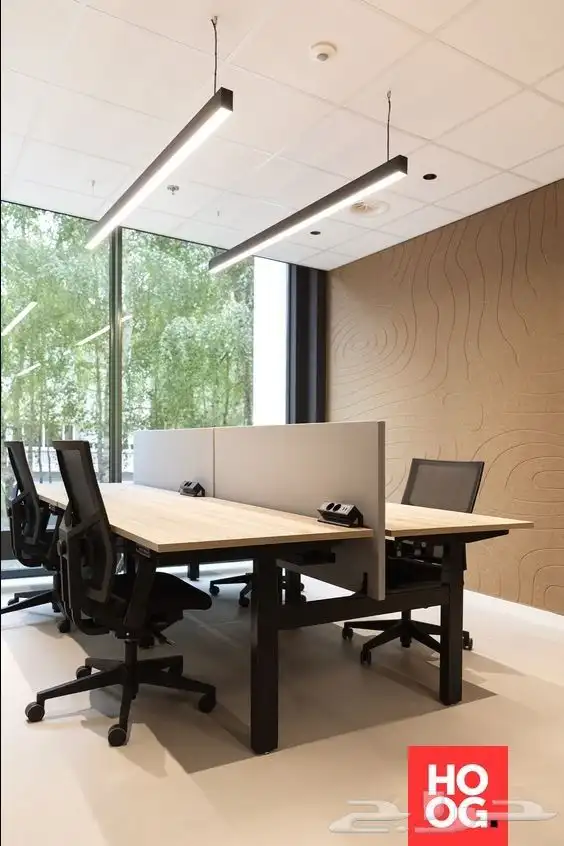 تصميم وتنفيذ ورك استيشن ومكاتب عمل 10