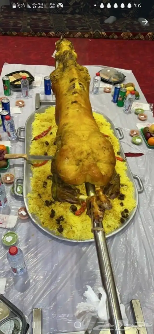 خروف مشوي 0